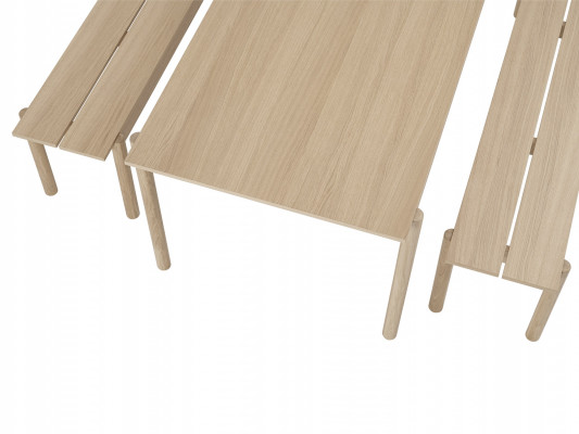 Linear Wood Table